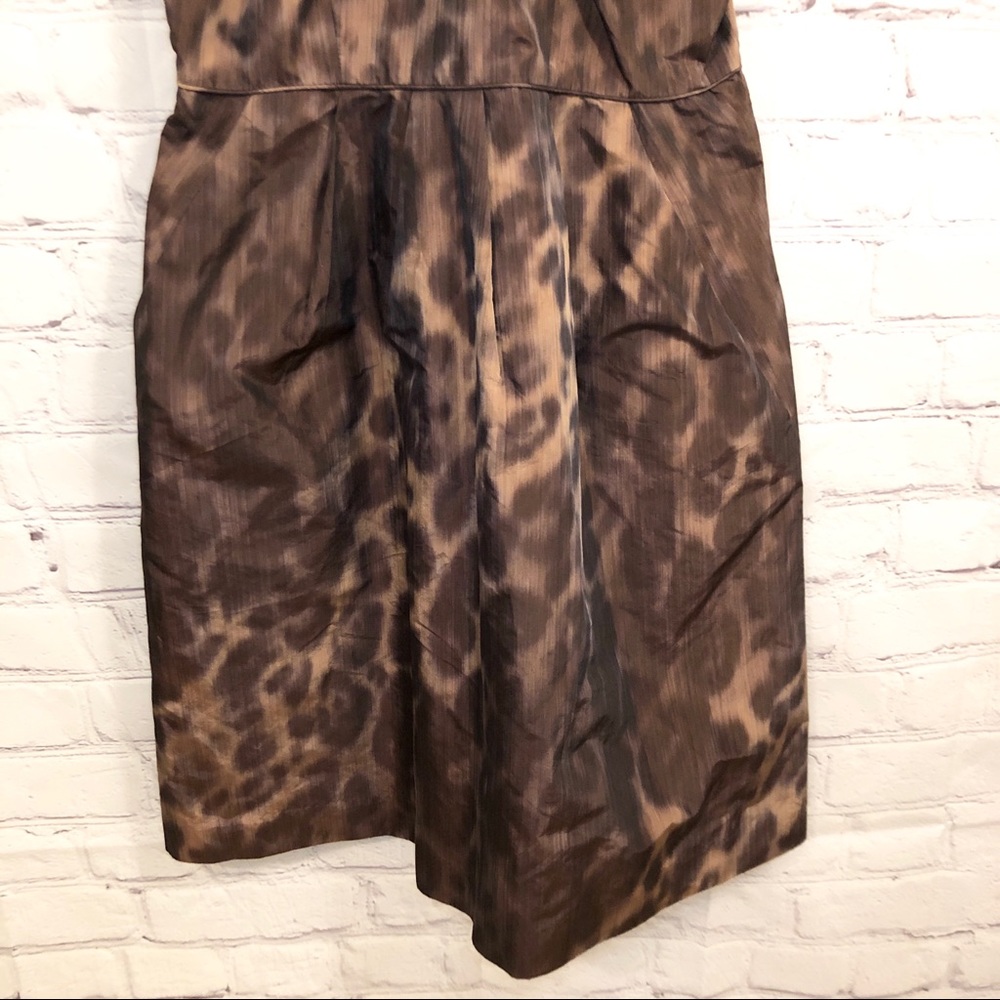Banana Republic leopard print cocktail dress - Picture 3 of 7